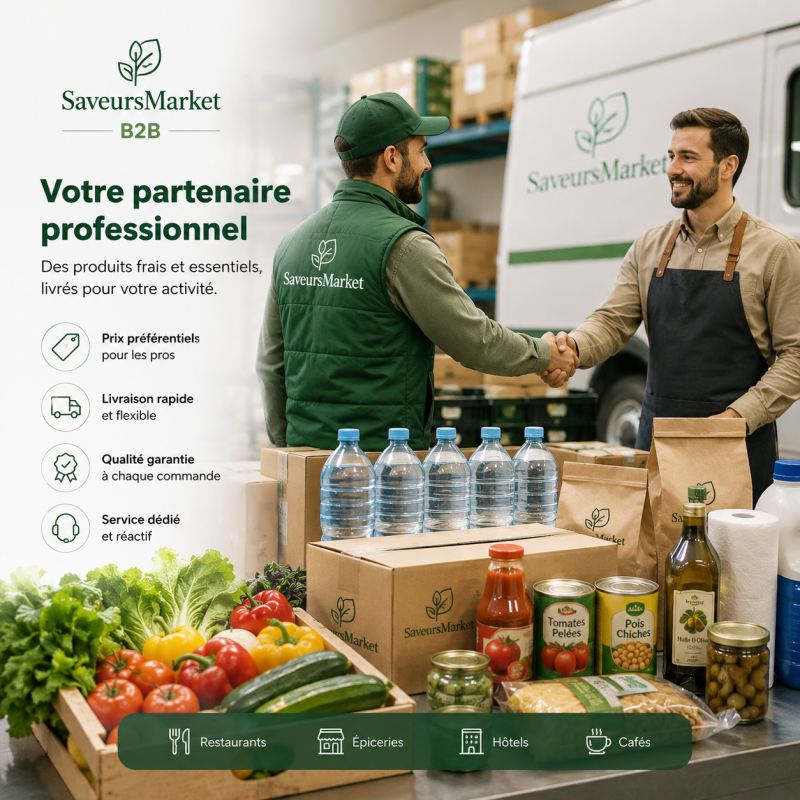 Livraison de courses en entreprise à Marrakech